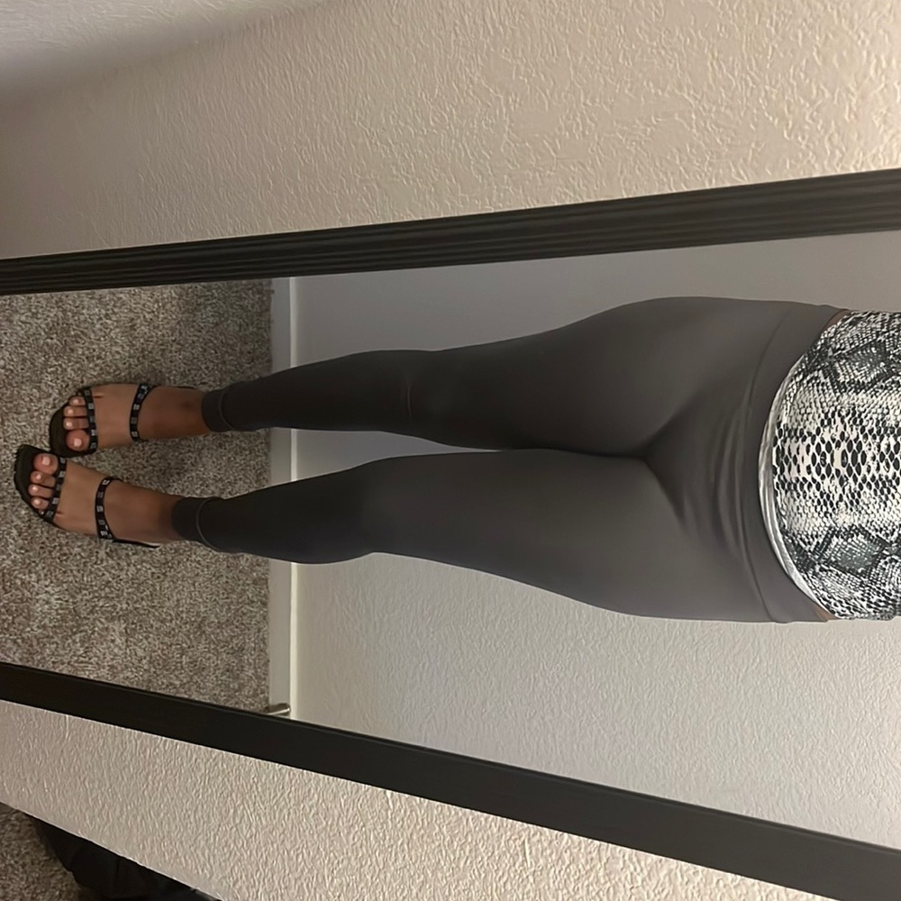 Gray leggings size small